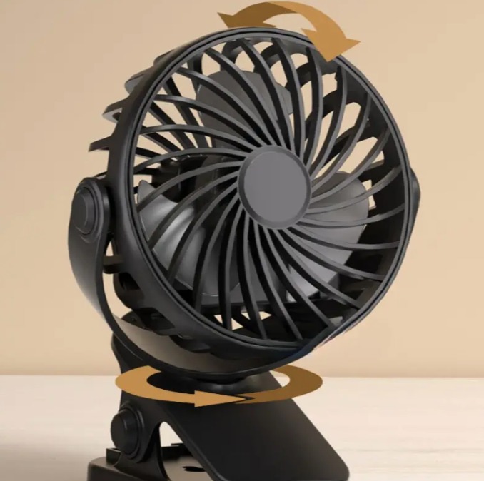 Mini Ventilador De Clip